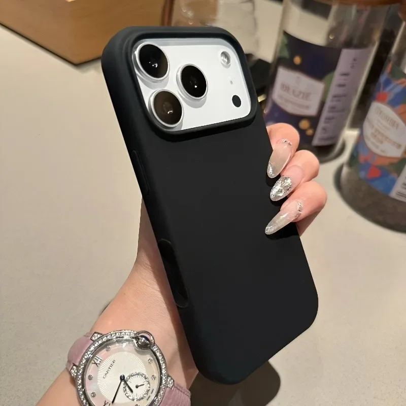Liquid Silicone Magnetic Phone Case - Modische magnetische Flüssigsilikon-Handyhülle für iPhone 18