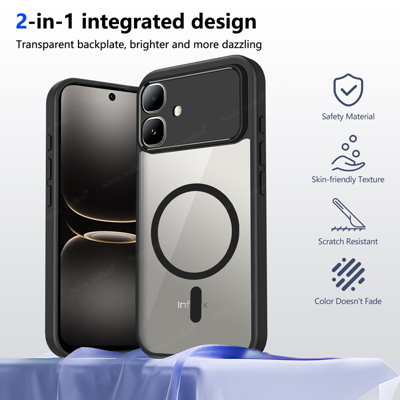 Magnetische transparente Silik – Clear Shockproof Bumper Case Bewertung und Preis
