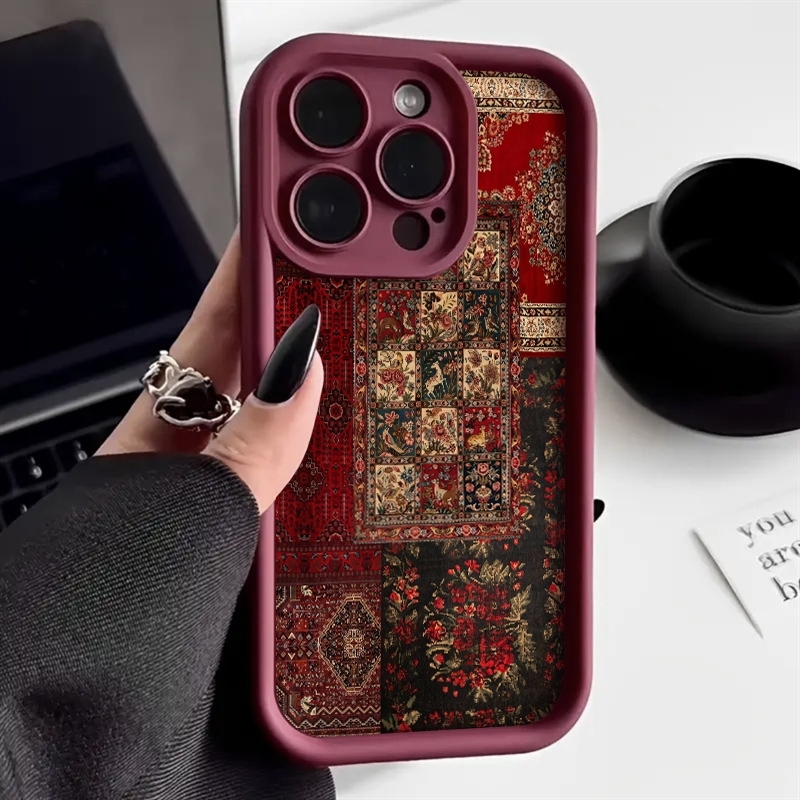 Vintage Patchwork Teppichmuste – Vintage Floral Pattern Soft Case Bewertung und Preis