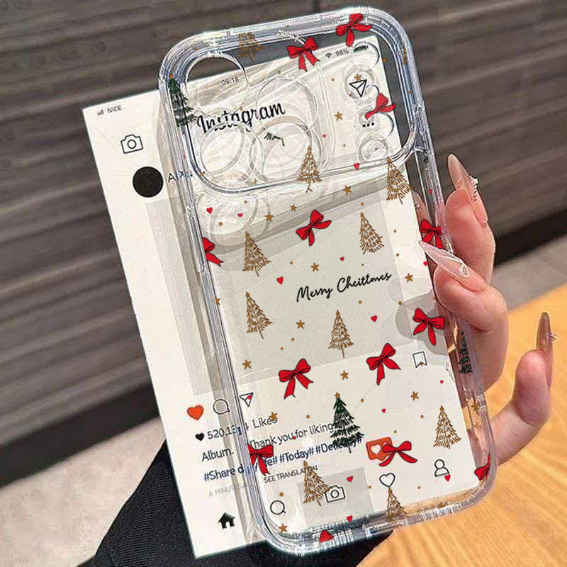 Rote Schleife Weihnachten Tran – Clear Shockproof Bumper Case Bewertung und Preis