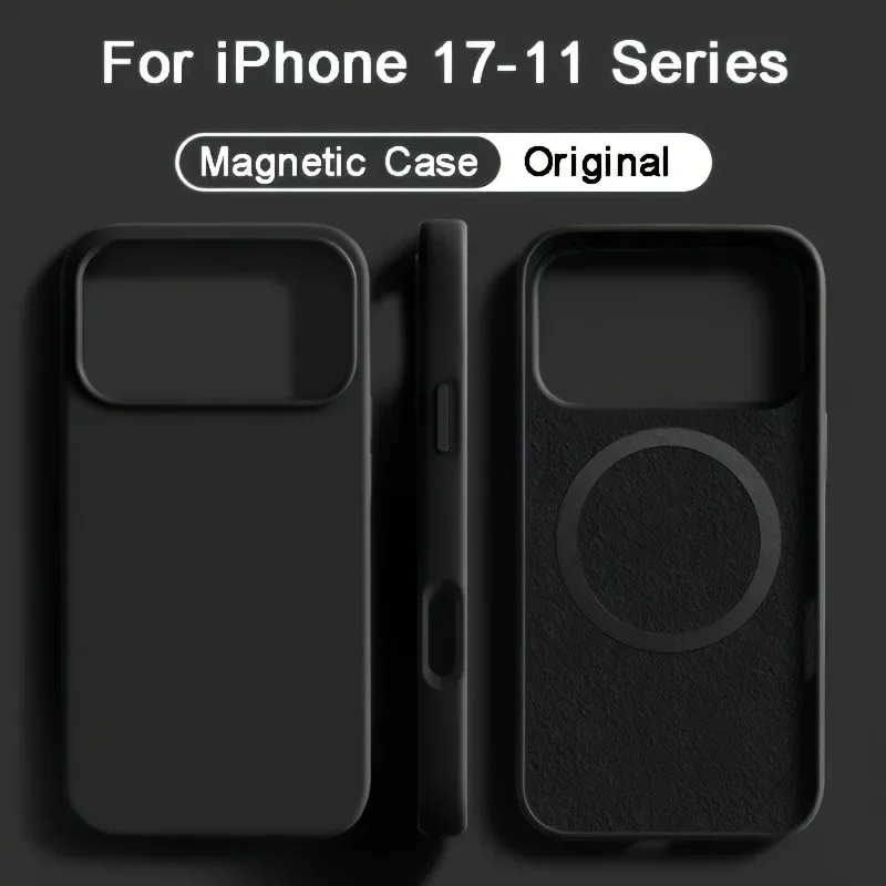 Modische magnetische Flüssigsi – Liquid Silicone Magnetic Phone Case Bewertung und Preis