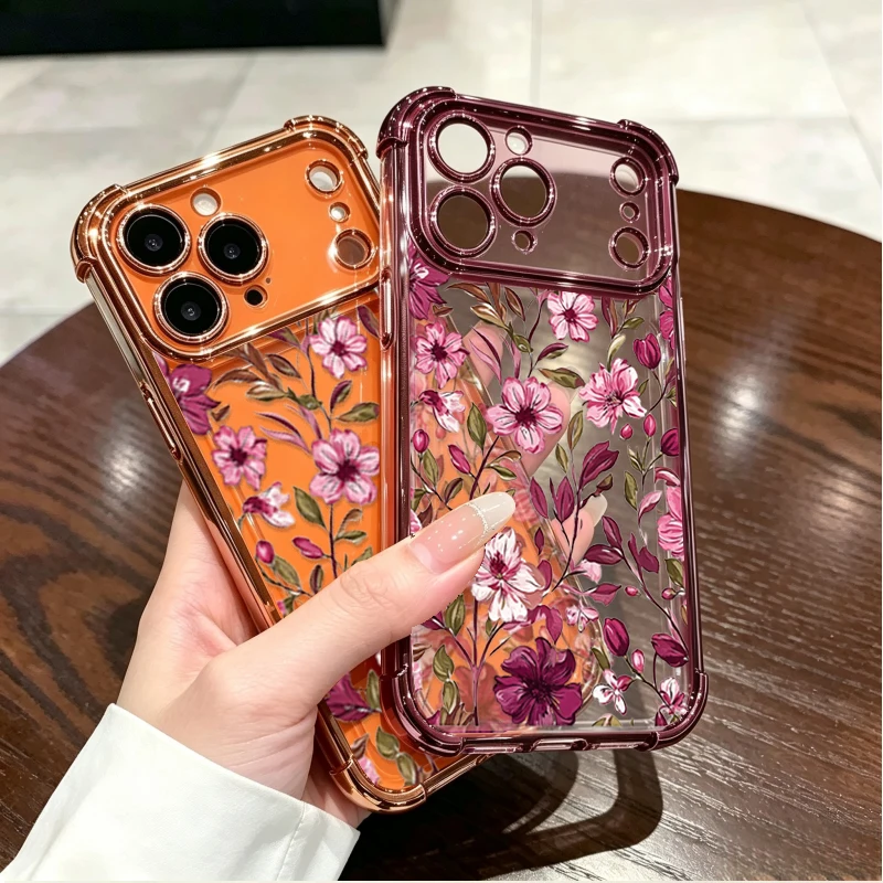 Vintage-Hülle mit rotem Blumen – Vintage Floral Pattern Soft Case Bewertung und Preis