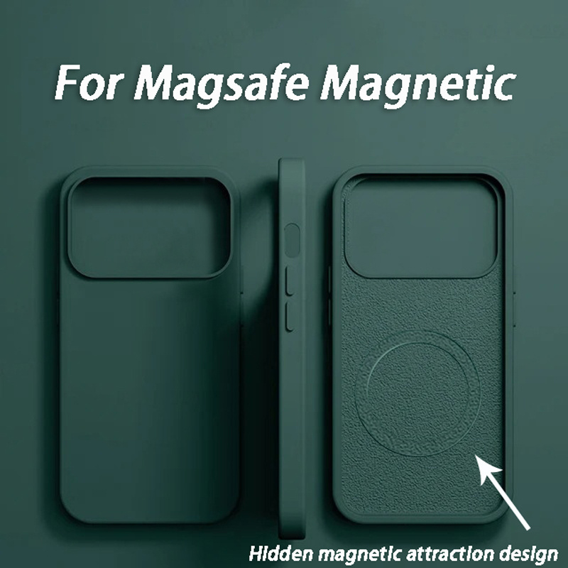 Luxuriöse MagSafe Wireless-Lad – Liquid Silicone Magnetic Phone Case Bewertung und Preis