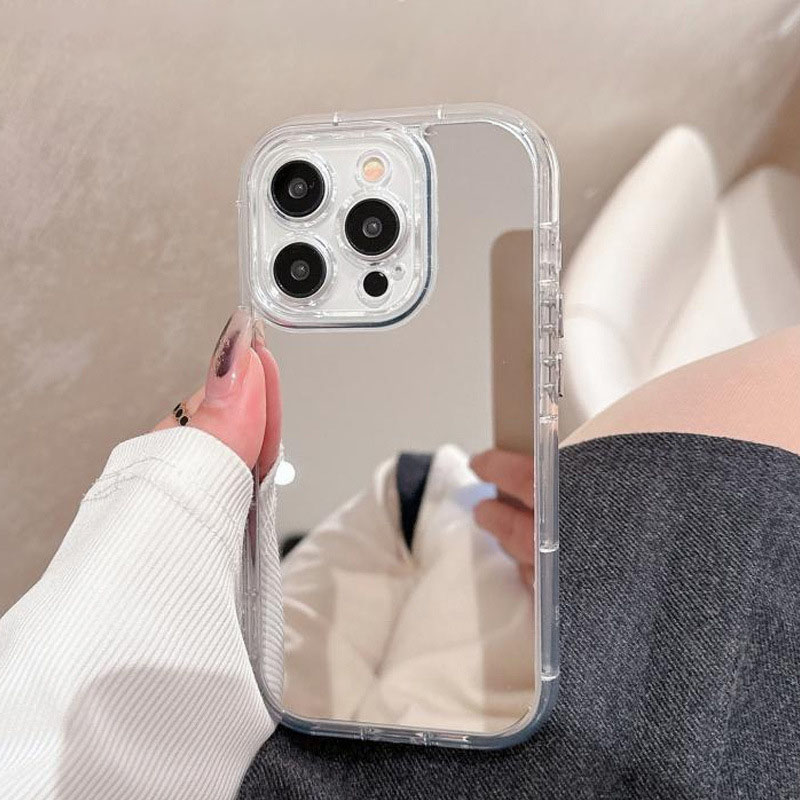 Klare Acryl-Makeup-Spiegelhüll – Clear Shockproof Bumper Case Bewertung und Preis