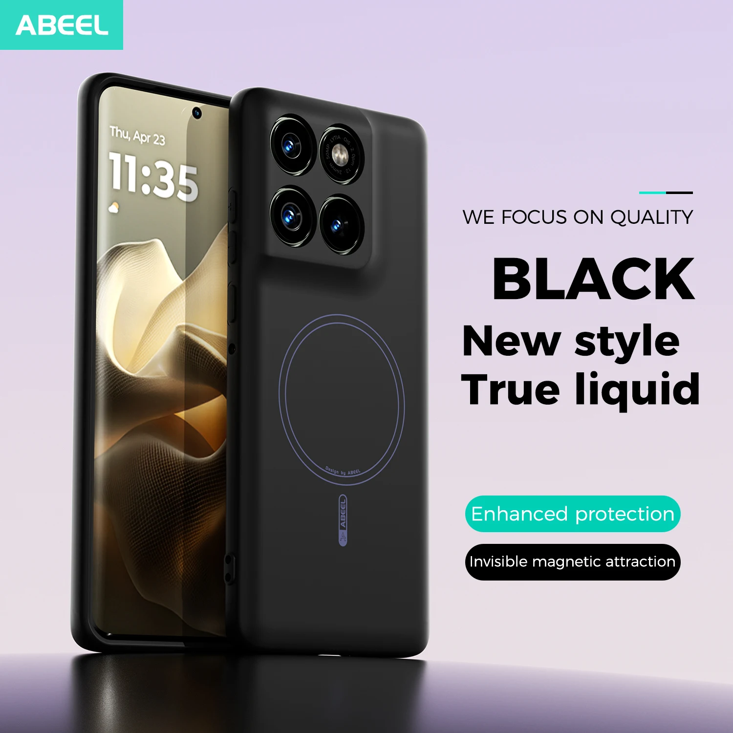 Offizielles Handyhülle für Mot – Liquid Silicone Magnetic Phone Case Bewertung und Preis